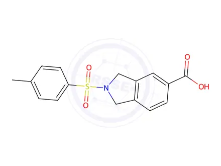 Chemical structure of 2-Tosylisoindoline-5-carboxylic acid, 97%