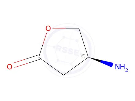 Chemical structure of 2(3H)-Furanone,4-aminodihydro-,(S)-(9CI)