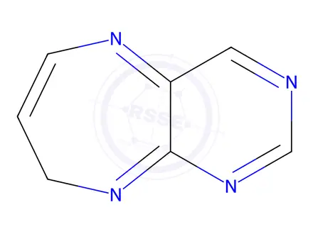Chemical structure of 8H-Pyrimido[4,5-b][1,4]diazepine (9CI)