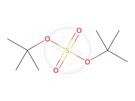 Chemical structure of di-tert-butyl sulfate
