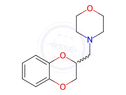 Chemical structure of 4-[(2,3-Dihydro-1,4-benzodioxin-2-yl)methyl]morpholine