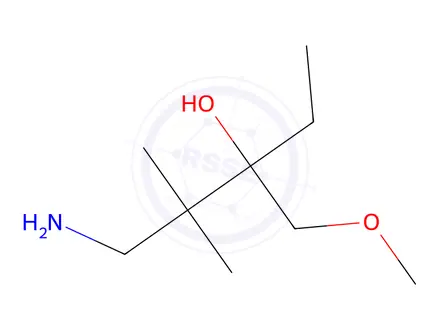 Chemical structure of 1-Amino-3-(methoxymethyl)-2,2-dimethylpentan-3-ol