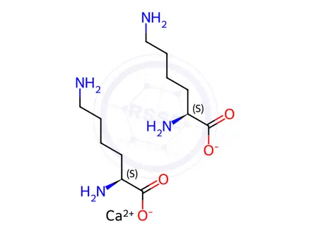 Chemical structure of Arginine-Impurity A (Calcium Salt)