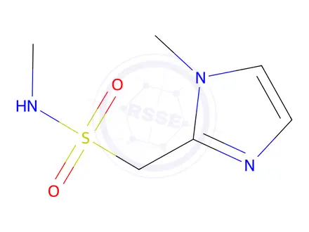 Chemical structure of N-methyl-1-(1-methyl-1h-imidazol-2-yl)methanesulfonamide