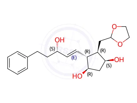 Chemical structure of Latanoprost Impurity 59