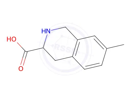 Chemical structure of 7-Methyl-1,2,3,4-tetrahydroisoquinoline-3-carboxylic acid