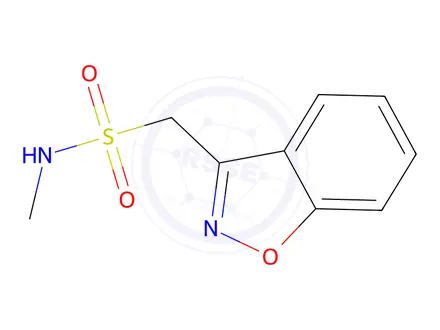 Chemical structure of Zonisamide N-Methyl Impurity (Usp)