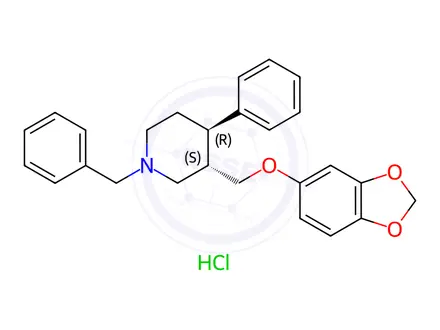 Chemical structure of Paroxetine EP Impurity F(Hydrochloride)