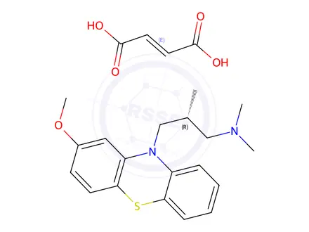 Chemical structure of Levomepromazine maleate CRS