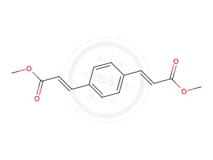 Chemical structure of Dimethyl 3,3'-(1,4-phenylene)diacrylate