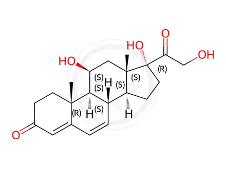 Chemical structure of Hydrocortisone EP Impurity E