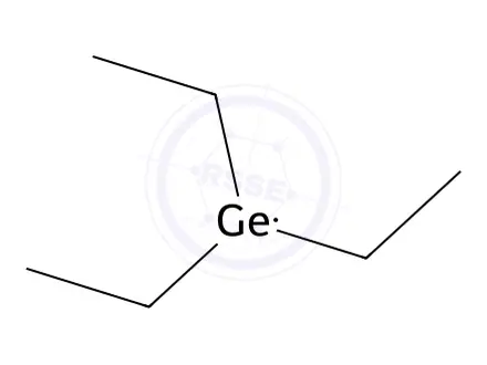 Chemical structure of Hexaethyldigermanium(IV)