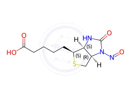 Chemical structure of N-Nitroso-Biotin