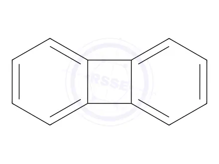 Chemical structure of Biphenylene