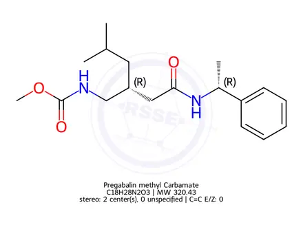 Chemical structure of Pregabalin Impurity 285