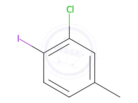 Chemical structure of 3-Chloro-4-iodotoluene