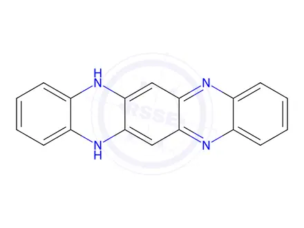 Chemical structure of 5, 14-Dihydro-5, 7, 12, 14-Tetrazapentacene