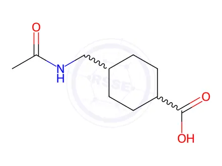 Chemical structure of Tranexamic Acid Impurity 105