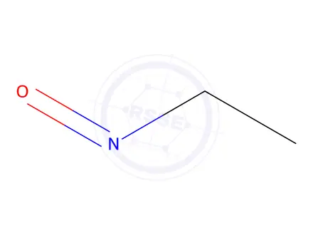 Chemical structure of nitrosoethane