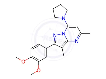 Chemical structure of T-00127-HEV1 Impurity 72
