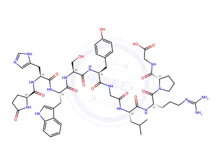 Chemical structure of Gonadorelin Acetate Impurity 6 (Gonadorelin Acetate EP Impurity F)