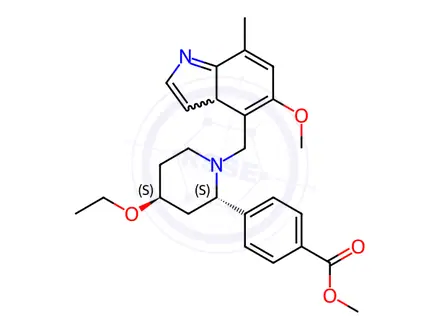 Chemical structure of Iptacopan Impurity 24