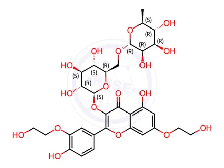 Chemical structure of Troxerutin Impurity 10