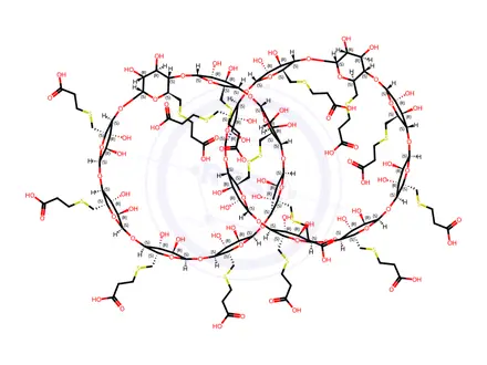 Chemical structure of Sugammadex Impurity Org139131-1