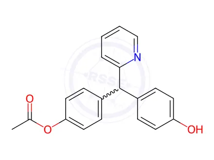Chemical structure of Bisacodyl EP Impurity C (Bisacodyl USP Related Compound C)