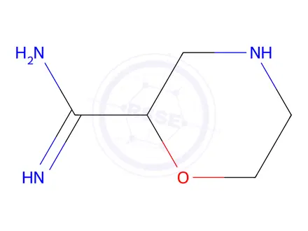 Chemical structure of Morpholine-2-carboximidamide