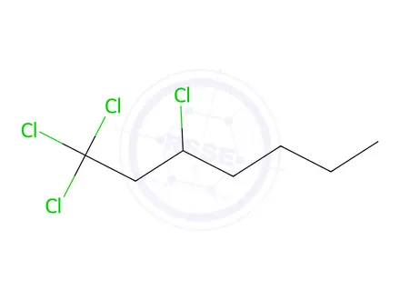 Chemical structure of 1,1,1,3-Tetrachloroheptane
