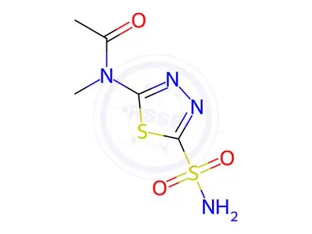 Chemical structure of Acetazolamide Impurity 21