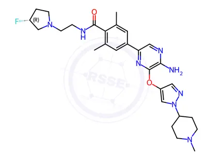 Chemical structure of BGB 15025