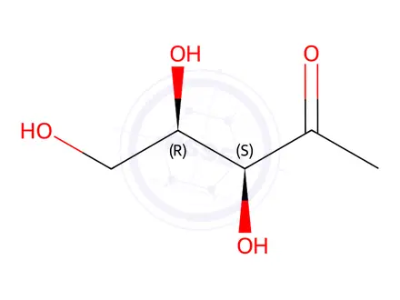 Chemical structure of Xylulose Impurity 1(1-Deoxy-D-Xylulose)