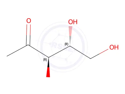 Chemical structure of 1-deoxy-D-ribulose