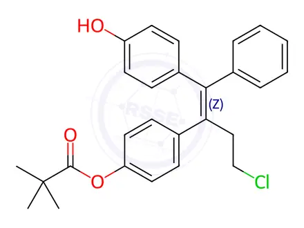 Chemical structure of Toremifene Impurity 34