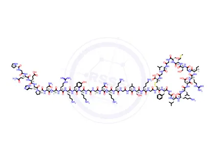 Chemical structure of Vosoritide