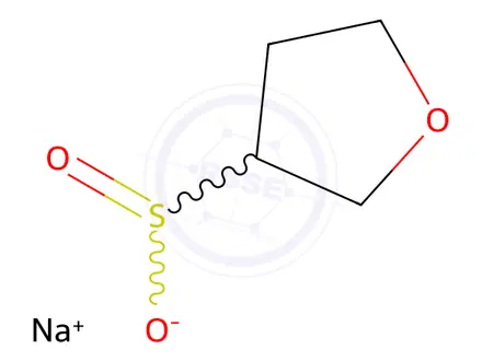 Chemical structure of Sodium tetrahydrofuran-3-sulfinate