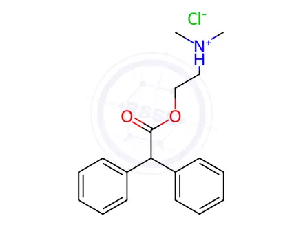 Chemical structure of Adiphenine Impurity 3 Hydrochloride