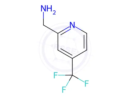 Chemical structure of (4-(Trifluoromethyl)pyridin-2-yl)methanamine dihydrochloride