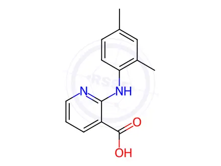 Chemical structure of Clonixin Impurity B
