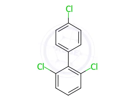 Chemical structure of 2,4',6-Trichlorobiphenyl