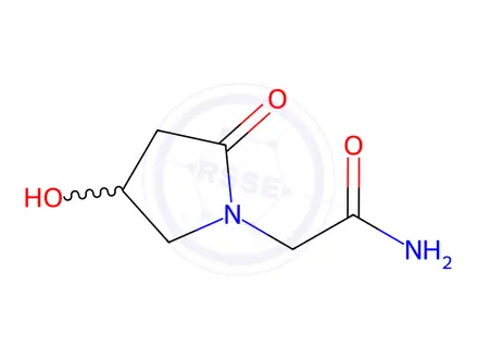 Chemical structure of Oxiracetam