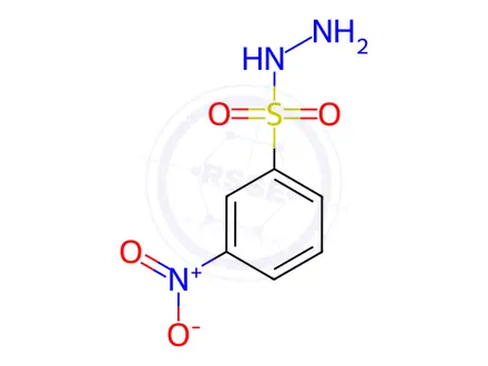 Chemical structure of 3-Nitrobenzenesulfonohydrazide