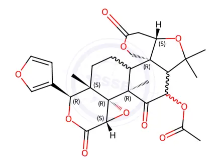 Chemical structure of Nomilin Impurity 58