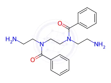 Chemical structure of N,N'-(Ethane-1,2-diyl)bis(N-(2-aminoethyl)benzamide)