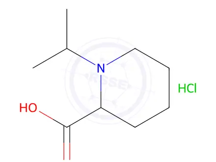 Chemical structure of 1-(Propan-2-yl)piperidine-2-carboxylic acid hydrochloride