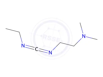 Chemical structure of 1-ethyl-3-(3-dimethylaminoethyl)carbodiimide