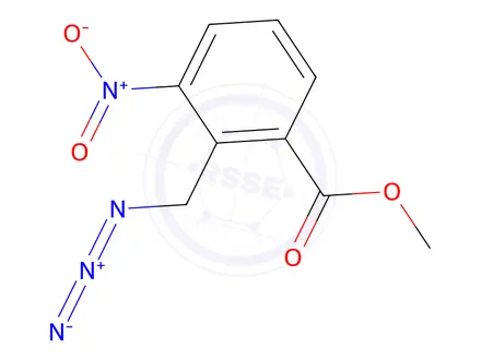 Chemical structure of Methyl 2-(azidomethyl)-3-nitrobenzoate