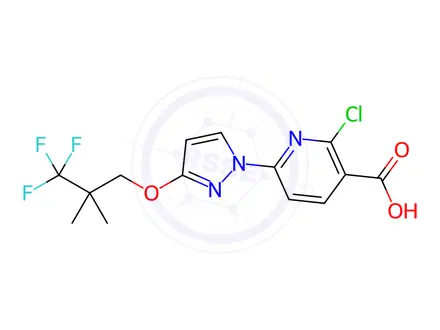 Chemical structure of Elexacaftor Impurity 7
